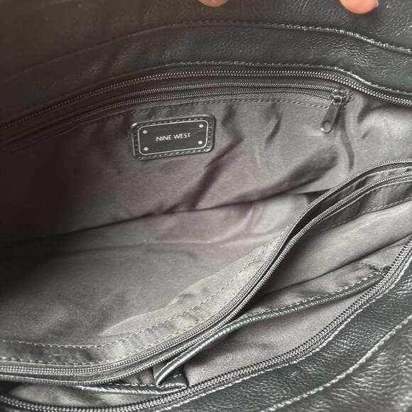 Nine West Black tote - Picture 4 of 5